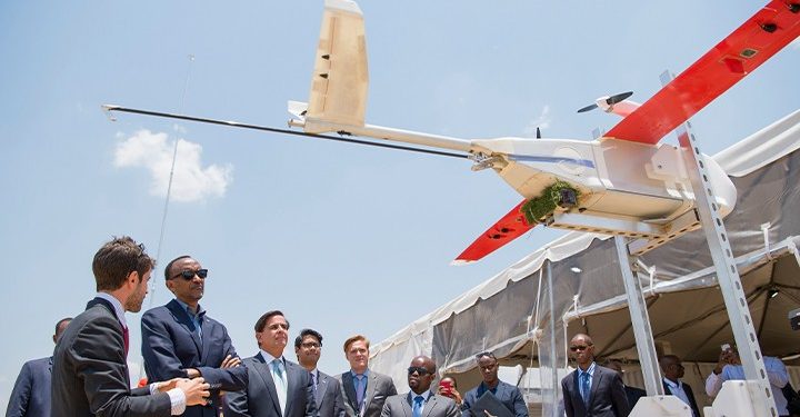 রুয়ান্ডাতে বিশ্বের প্রথম ড্রোন বন্দর