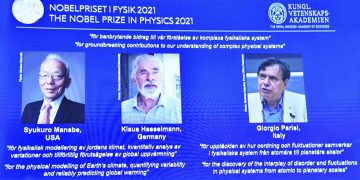 পদার্থবিজ্ঞানে নোবেল পুরস্কার ২০২১