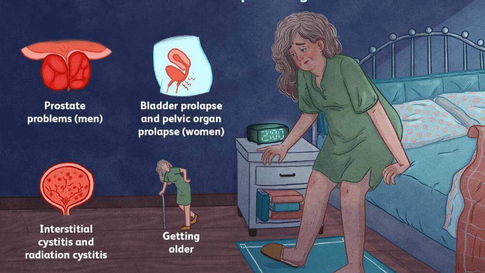 রাতে ঘন ঘন প্রস্রাব Nocturia